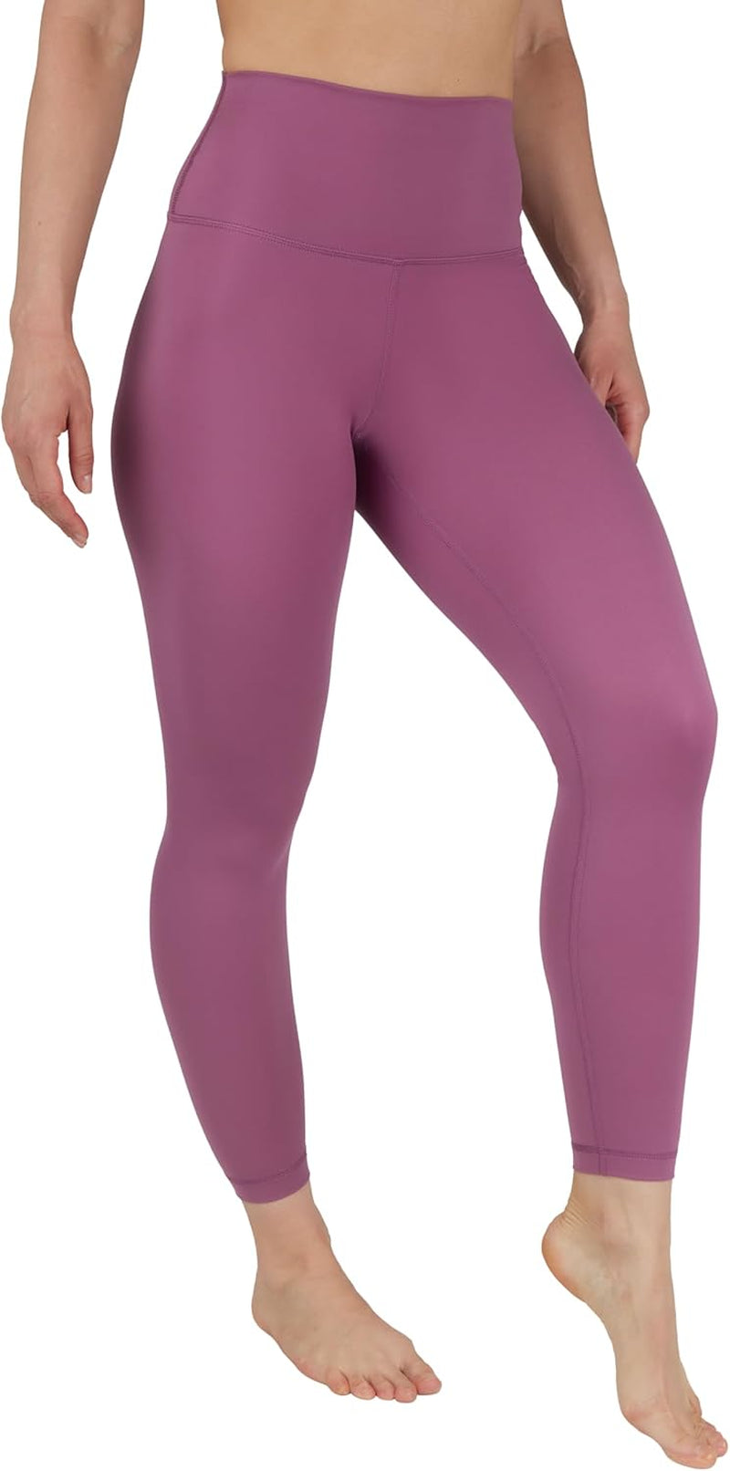 Womens High Waisted Yoga Legging Elastic Free Squat Proof Ankle Length Lux Workout Pant
